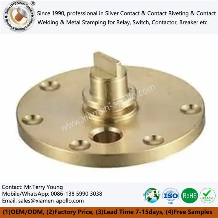 custom brass CNC machining