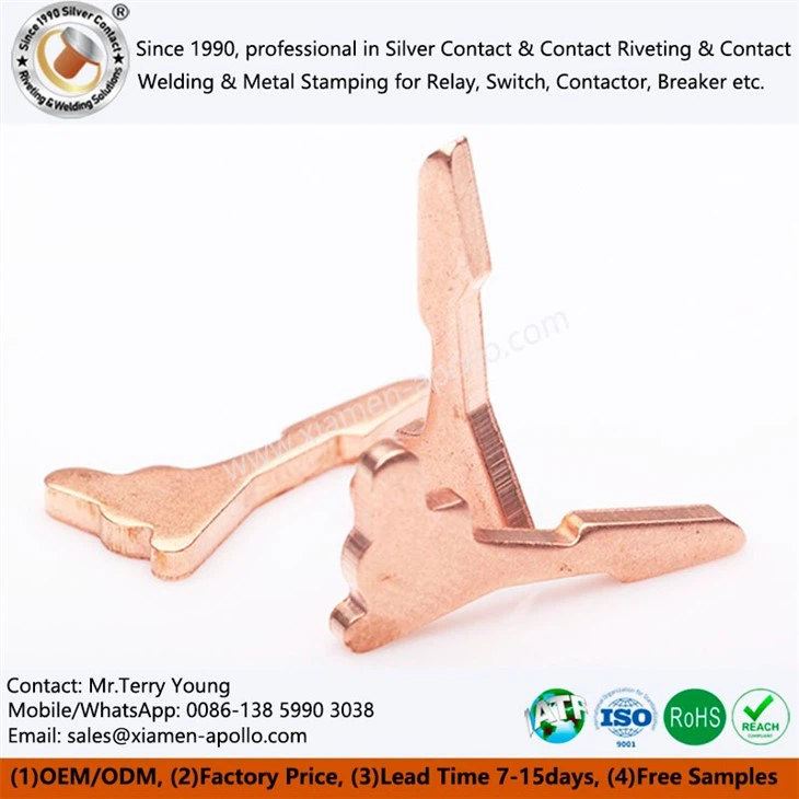 Copper Stamping Components For Switche