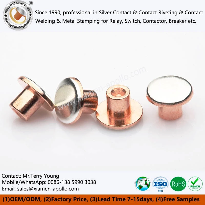 Bimetal Silver Contacts