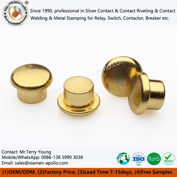 Gold Plated Electrical Contacts