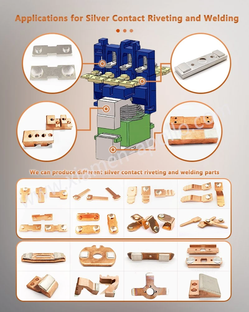 Applications for Brazing Electrical Contacts Applications for Brazing Electrical Contacts