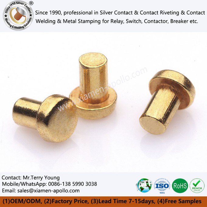 Gold Flash Plating Contacts Gold Flash Plating Contacts