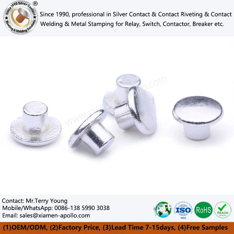 Electroplated Silver Electrical Contacts Electroplated Silver Electrical Contacts