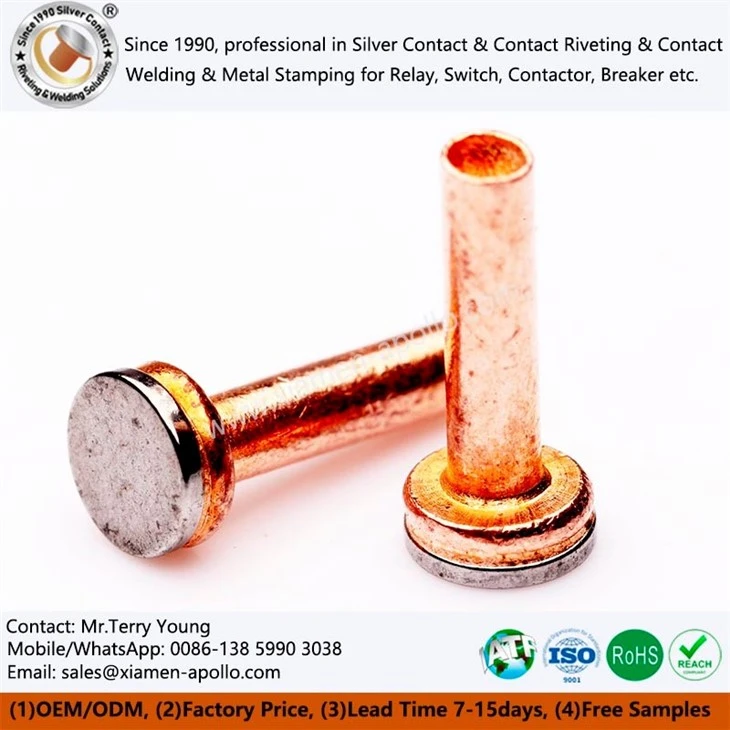 Tungsten Contact Rivets